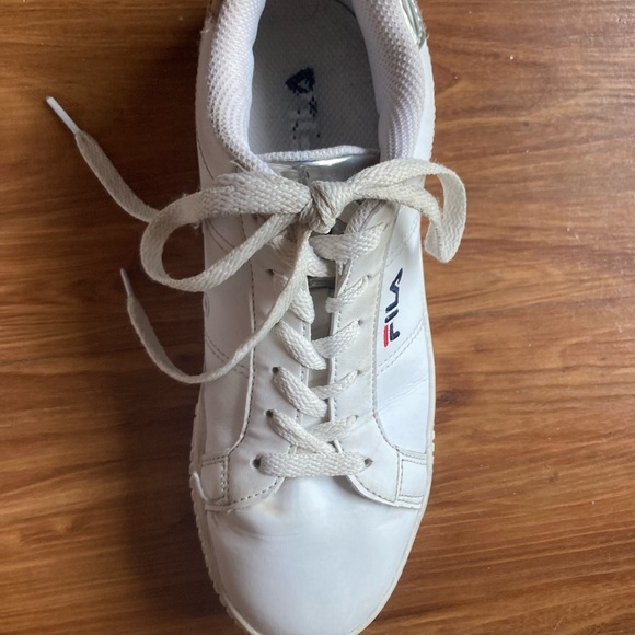 Fila Panache White and Silver Sneaker Sz 7 - Picture 12 of 16